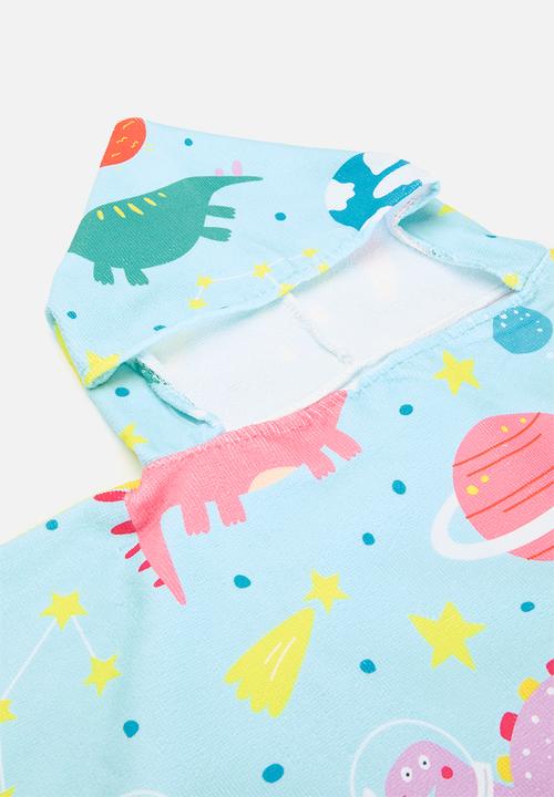 Pop Candy - Hooded towel -  blue 