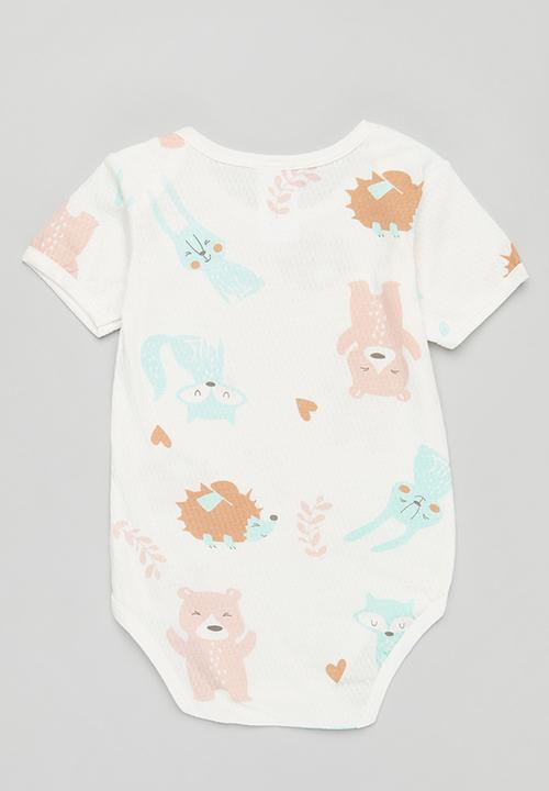 Pop Candy - Baby romper vest - white