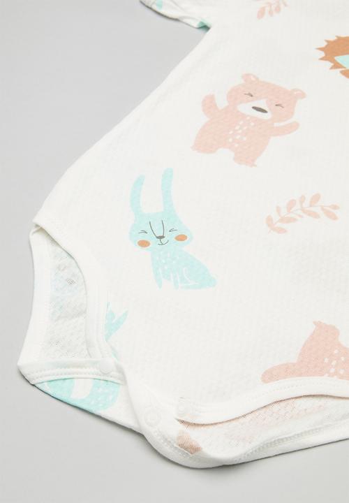 Pop Candy - Baby romper vest - white
