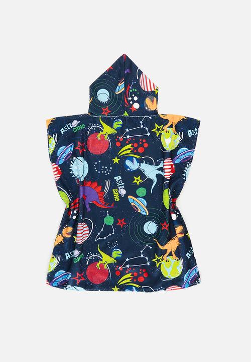 Pop Candy - Hooded towel -  navy 