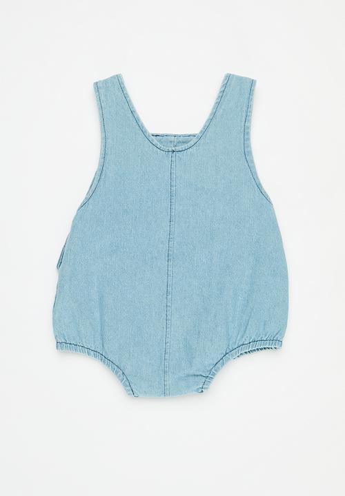 Pop Candy - Denim romper - blue
