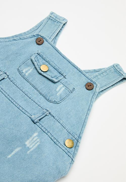 Pop Candy - Denim romper - blue