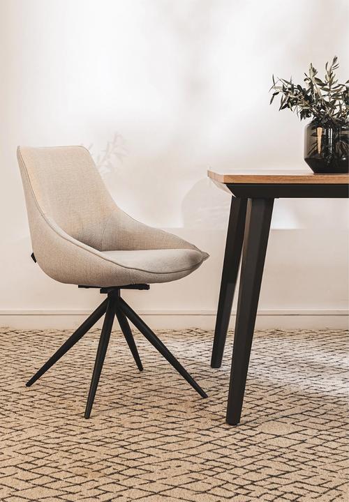 Hertex Haus - Louis Swivel Dining Chair - Hazelnut