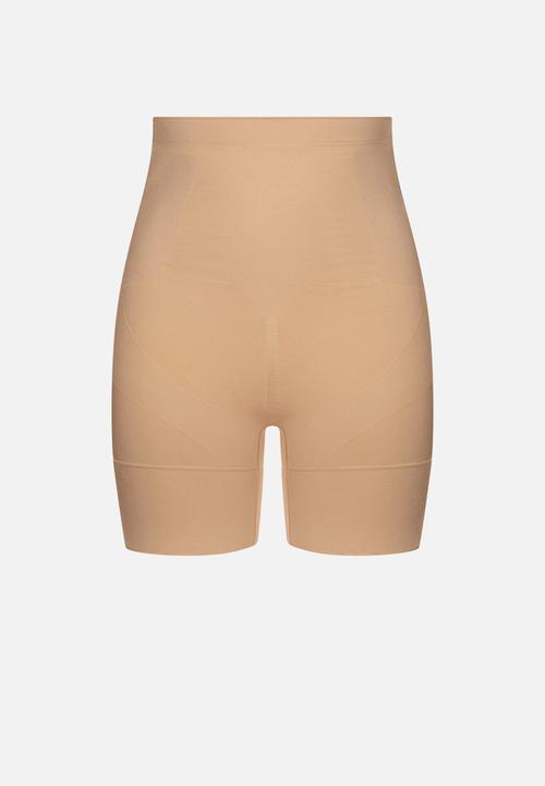 DORINA - Absolute sculpt high waist shorts - beige