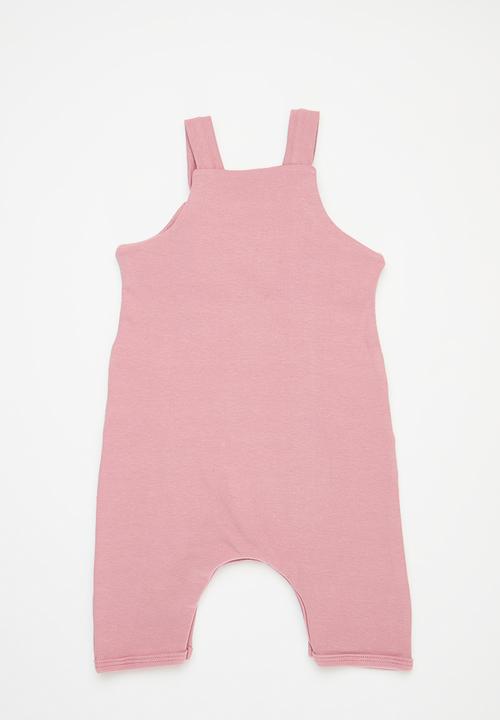 Little Lumps - Knotty dungarees - dusty pink