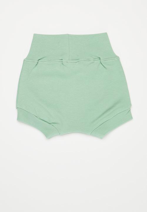 Little Lumps - Puffy shorts - sage