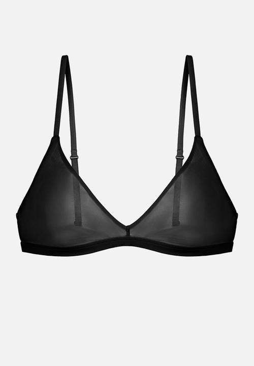 DORINA - Invisible sculpt non padded triangle - black