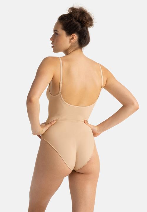DORINA - Absolute sculpt non padded bodysuit - beige