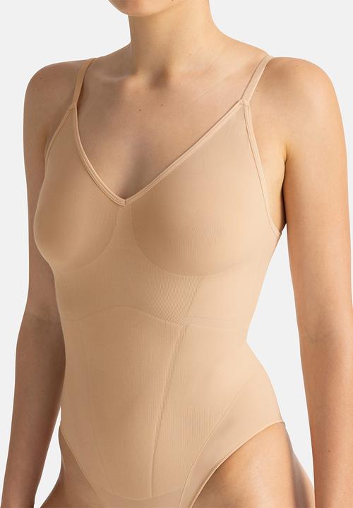 DORINA - Absolute sculpt non padded bodysuit - beige
