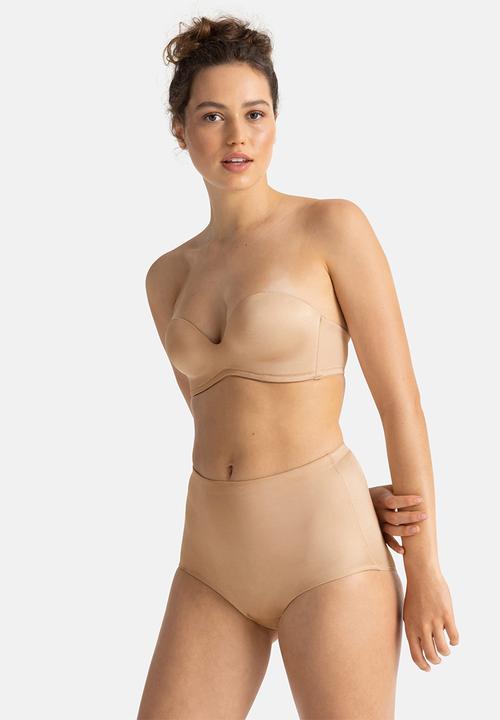 DORINA - Sublime sculpt mid waist brief - beige