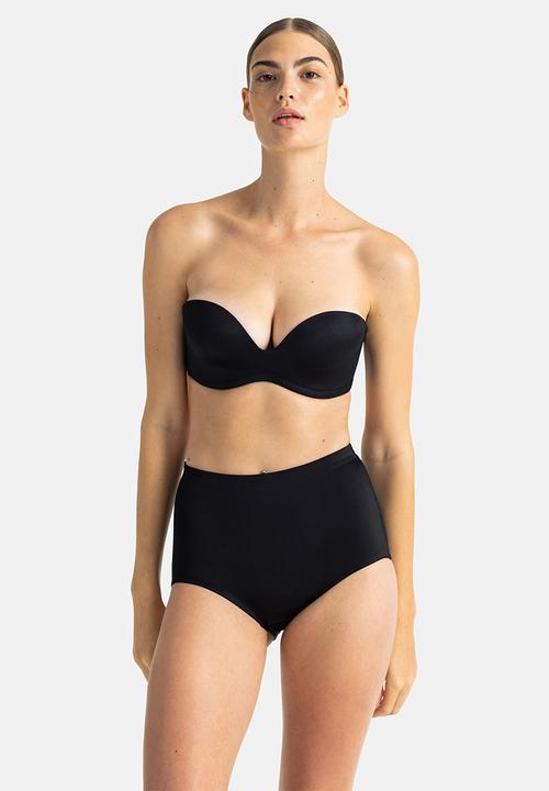 DORINA - Sublime sculpt mid waist brief - black