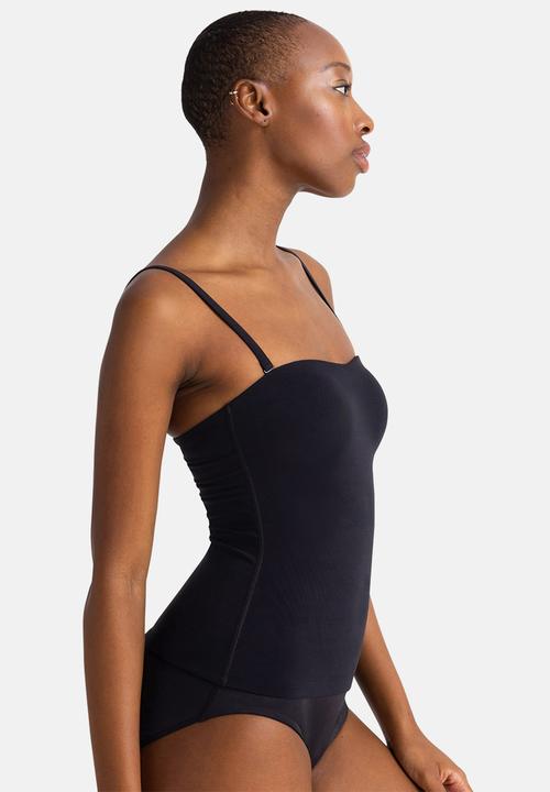 DORINA - Invisible sculpt padded non wired shaping camisole - black