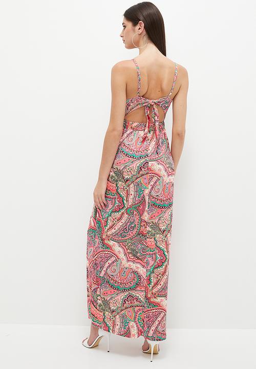 SISSY BOY - Look At You: Knit Maxi Dress - Coral