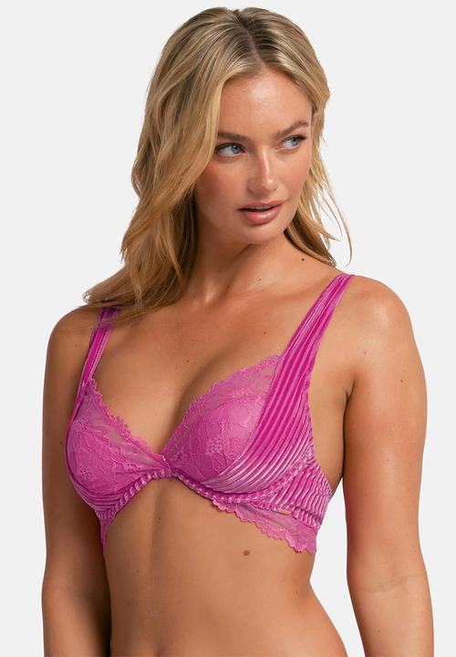 DORINA - Tatum light padded plunge bra - pink
