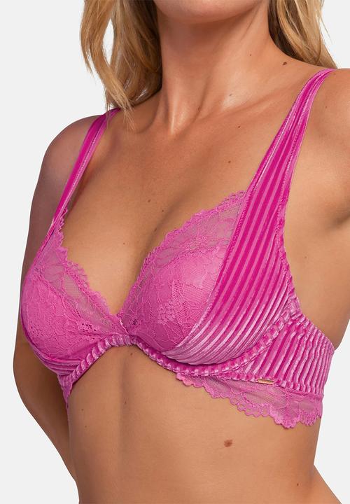 DORINA - Tatum light padded plunge bra - pink