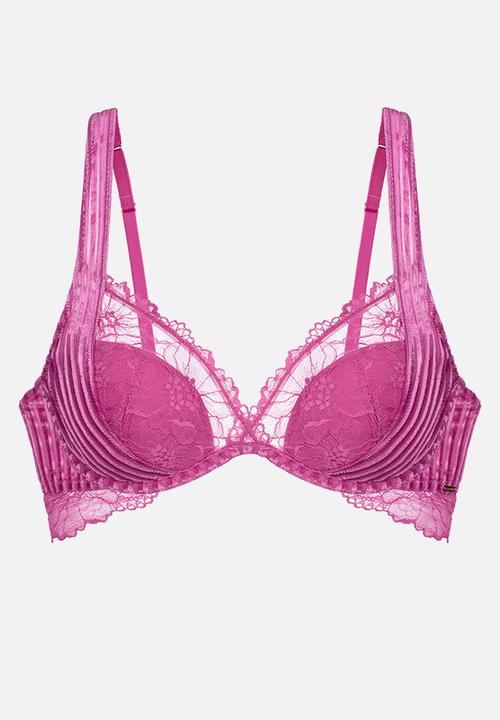 DORINA - Tatum light padded plunge bra - pink