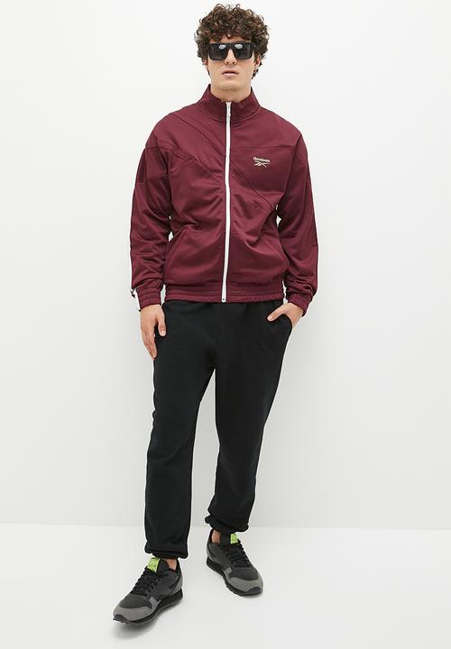 Reebok - HRN Hip Hop Track Top - Burgundy