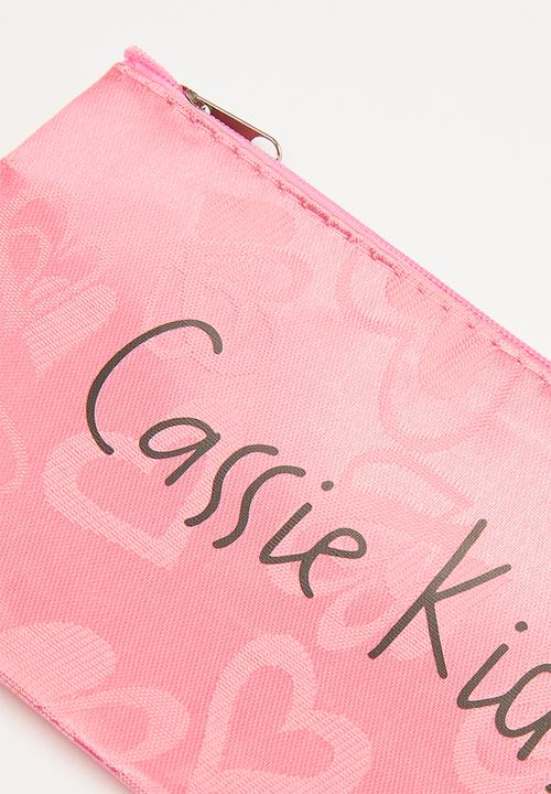 Cassie Kids - Makeup bag with zipper - pink