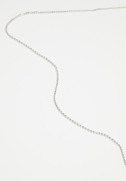 Superbalist - Evie body chain - silver