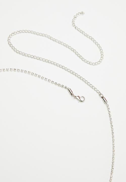 Superbalist - Evie body chain - silver