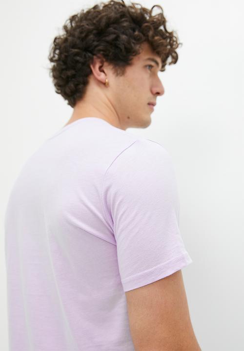 STYLE REPUBLIC - Josh SR Logo Graphic Tee - Lilac