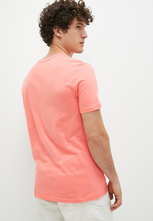 STYLE REPUBLIC - Josh SR Logo Graphic Tee - Dusty Pink
