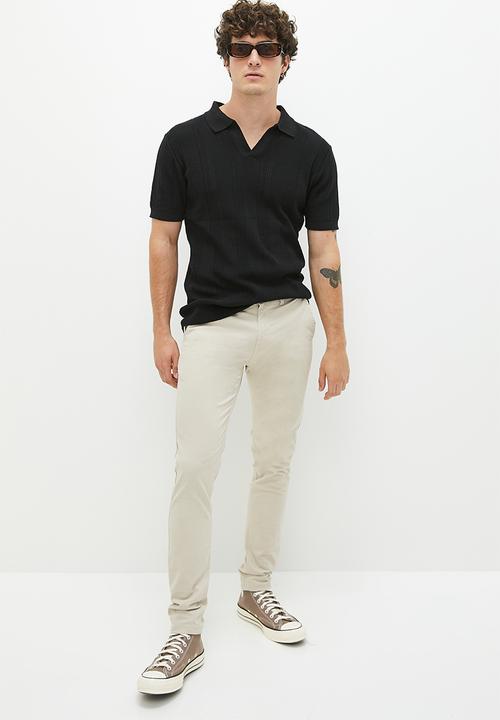 STYLE REPUBLIC - Marshall skinny chino - stone