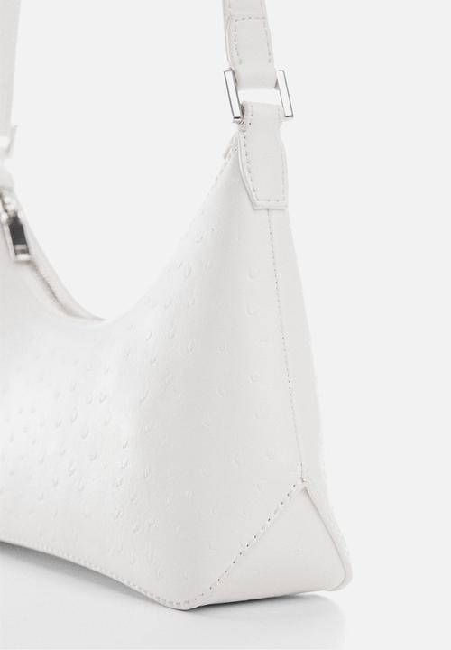 MANGO - Bag alfred - white