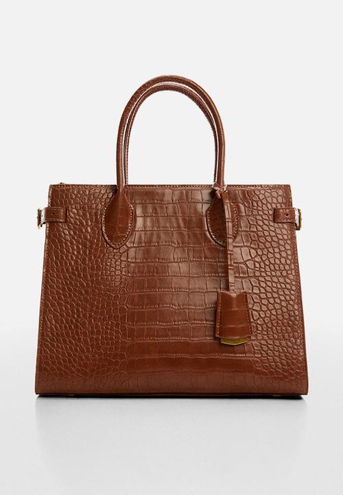 MANGO - Bag jenna - brown