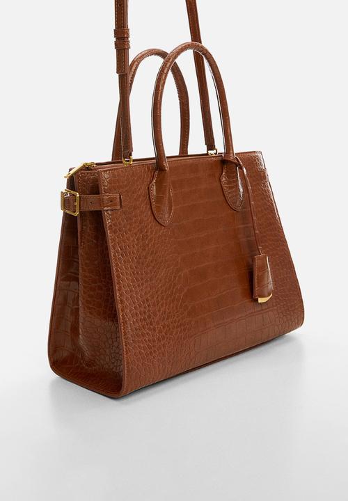 MANGO - Bag jenna - brown