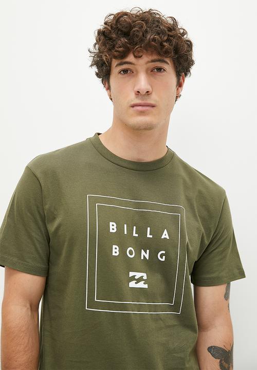 Billabong  - Stacked tide short sleeve tee - green