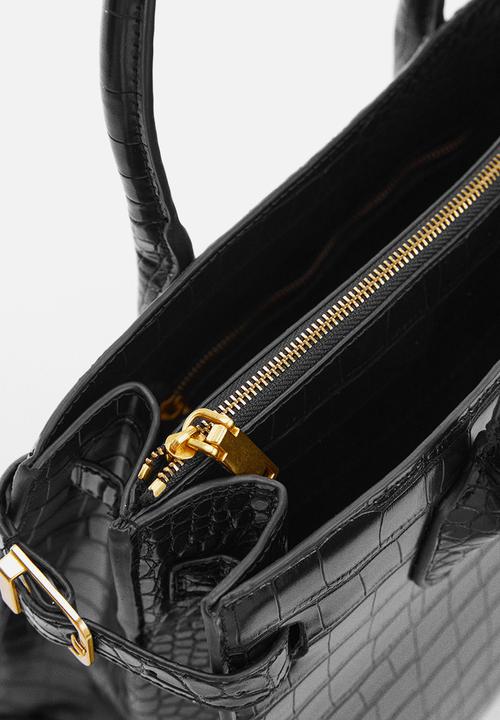 MANGO - Bag jenna - black