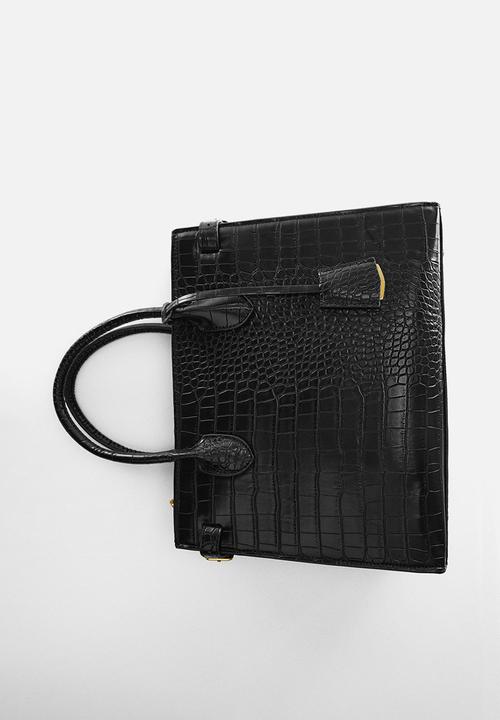 MANGO - Bag jenna - black