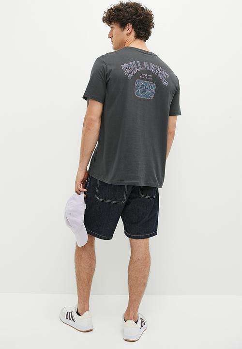 Billabong  - Theme arch short sleeve - black