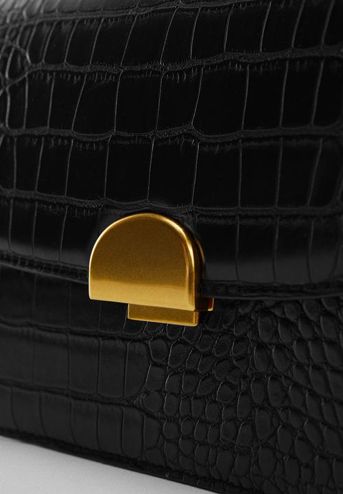 MANGO - Bag fabu - black