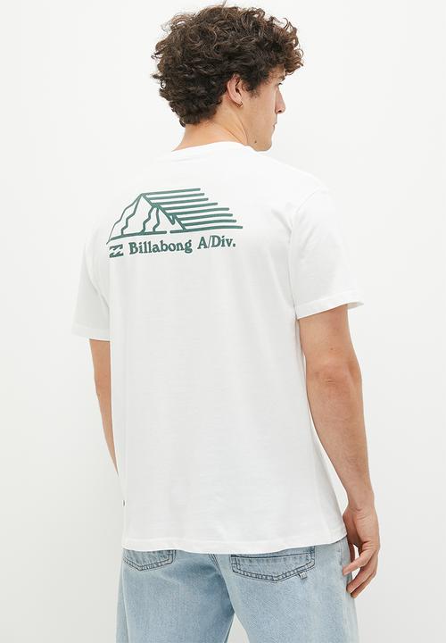 Billabong  - Adiv run club short sleeve - white