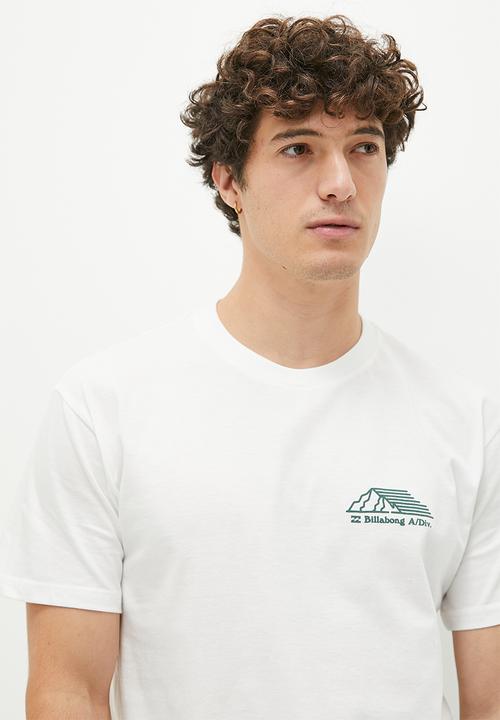 Billabong  - Adiv run club short sleeve - white