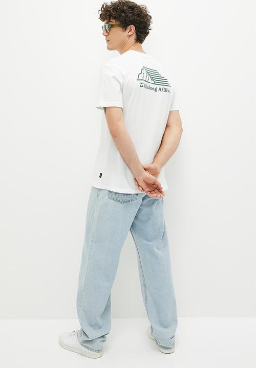 Billabong  - Adiv run club short sleeve - white