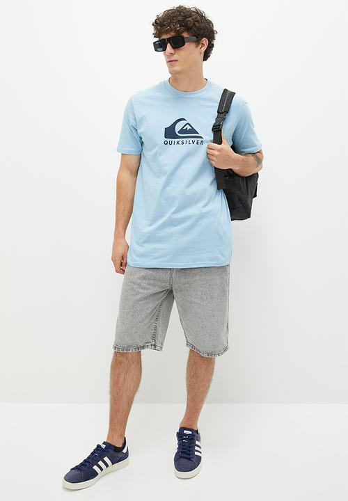 Quiksilver - Corp logo short sleeve - blue