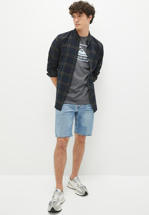 Quiksilver - Casual encounter short sleeve - grey heather
