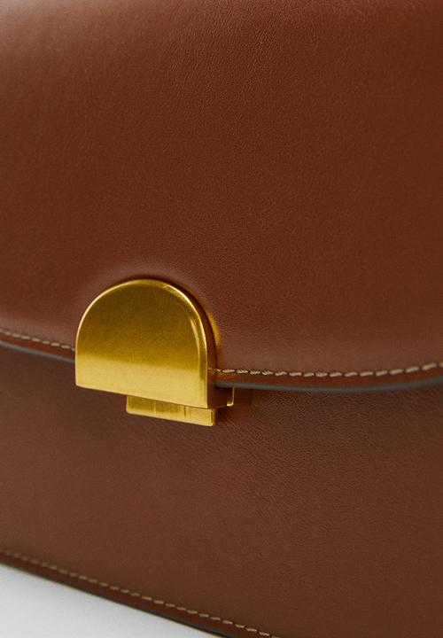 MANGO - Bag fabu - medium brown
