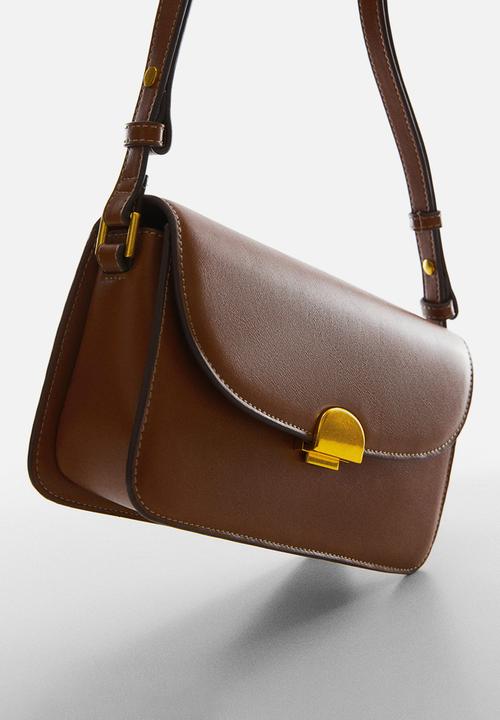 MANGO - Bag fabu - medium brown