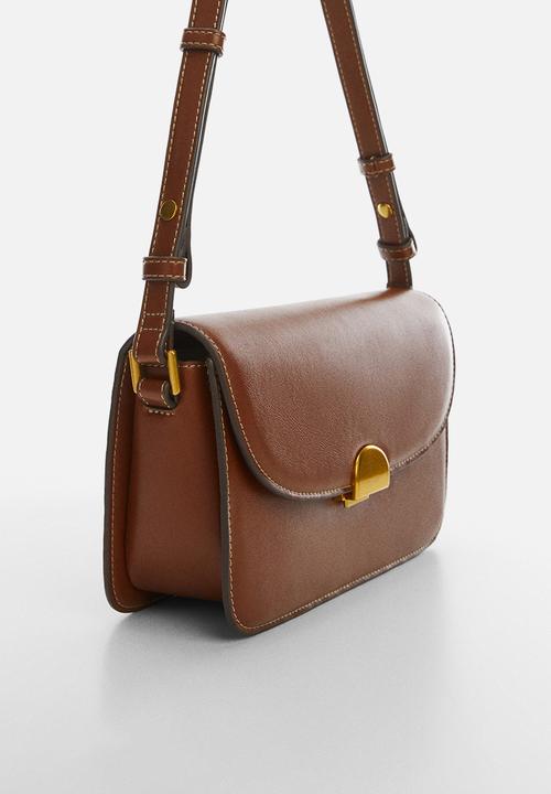 MANGO - Bag fabu - medium brown