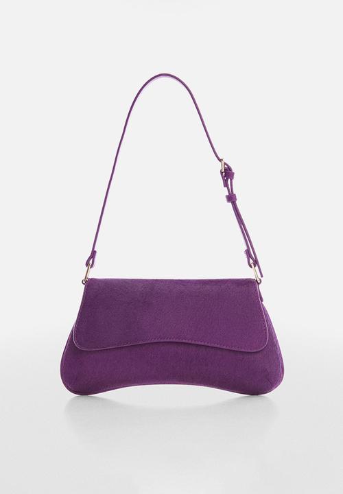 MANGO - Bag wavy-65 - medium purple
