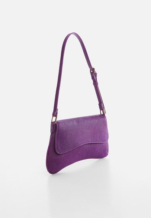 MANGO - Bag wavy-65 - medium purple