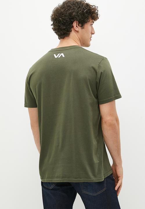 RVCA - VA rvca blur short sleeve - olive