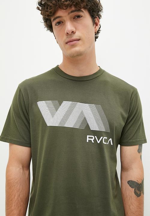 RVCA - VA rvca blur short sleeve - olive