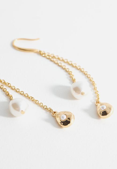 MANGO - Earrings ginebra - gold