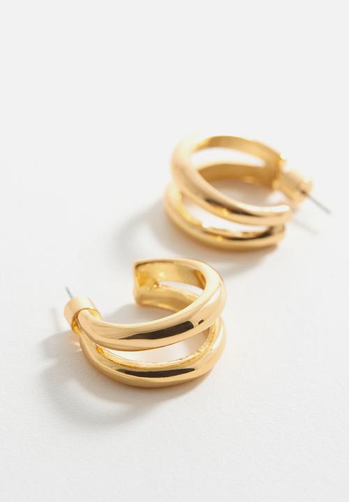 MANGO - Earrings carla - gold
