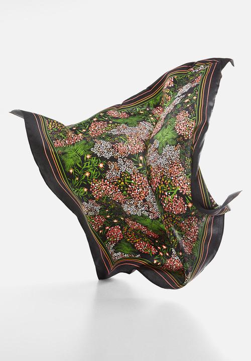 MANGO - Neck scarf clement-black